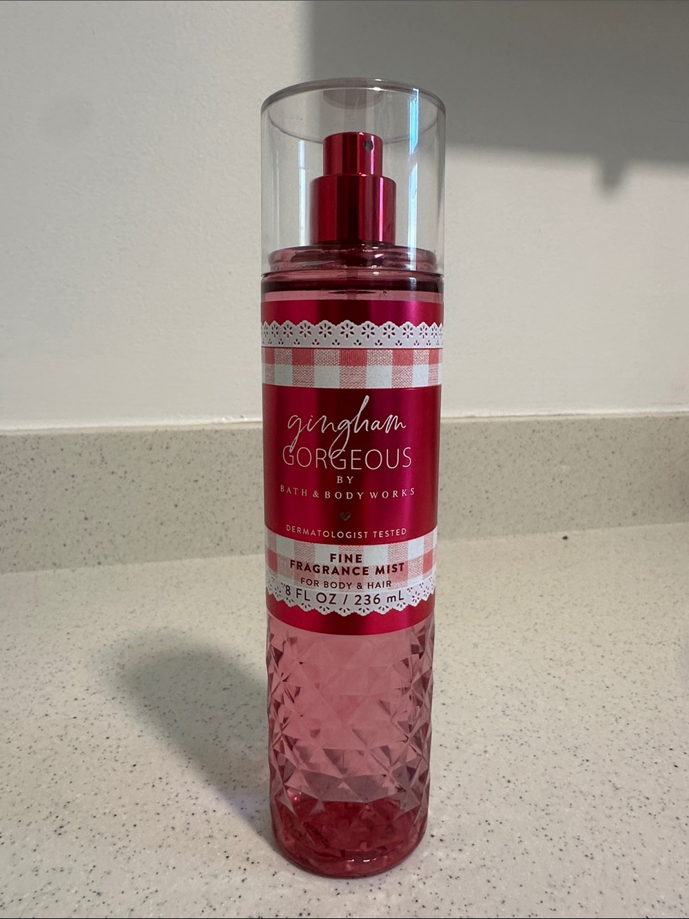 Bath & Body Works Gingham Gorgeous Pink Fine Fragrance Mist